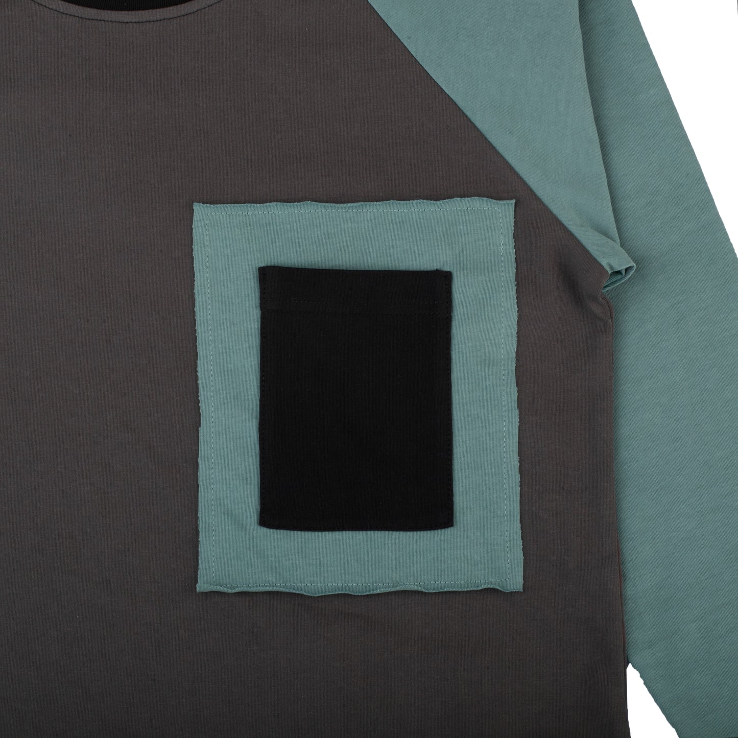 Maglia da stadio a maniche lunghe patchwork