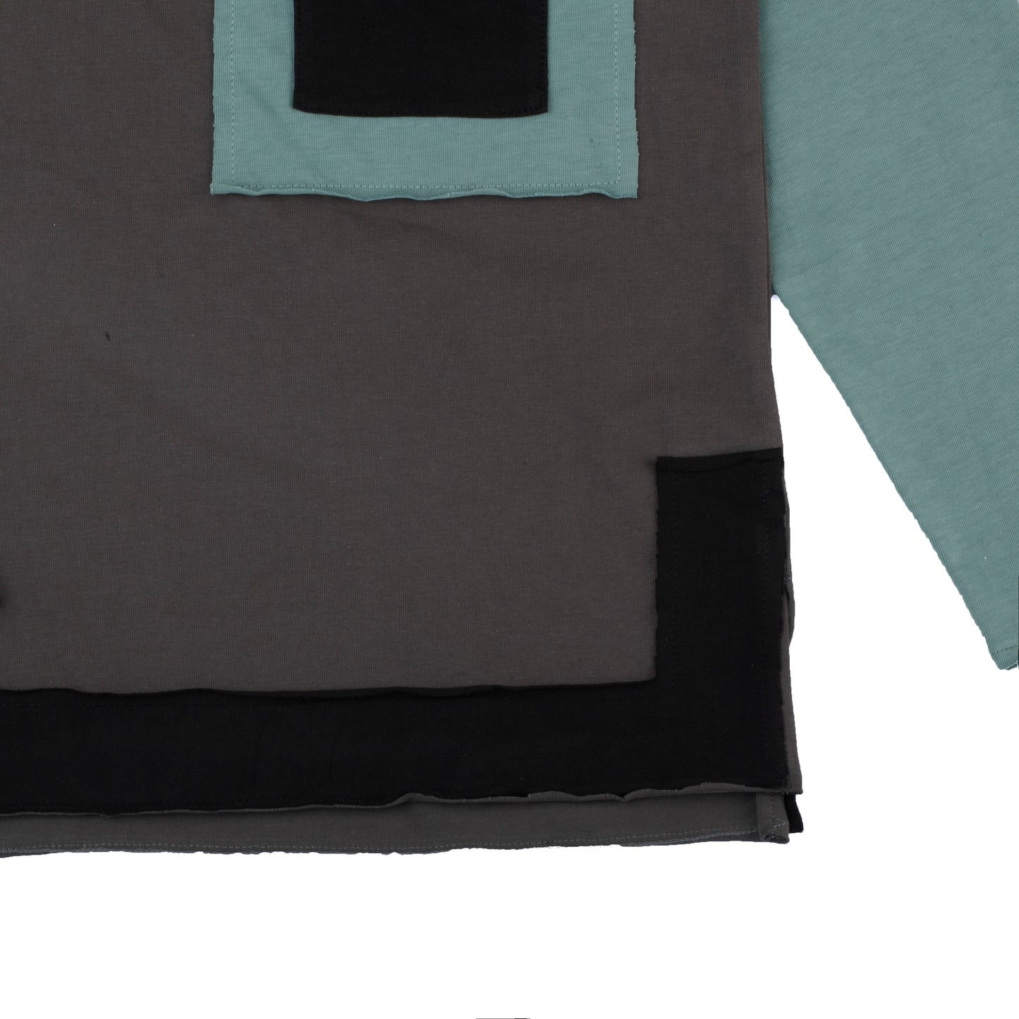 Maglia da stadio a maniche lunghe patchwork