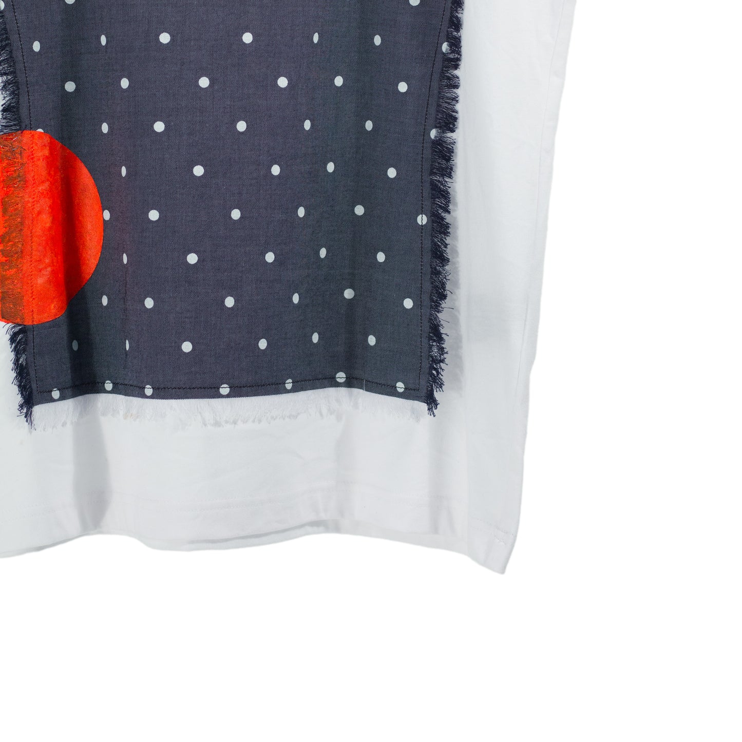 Printed Dots Patchwork T-shirts