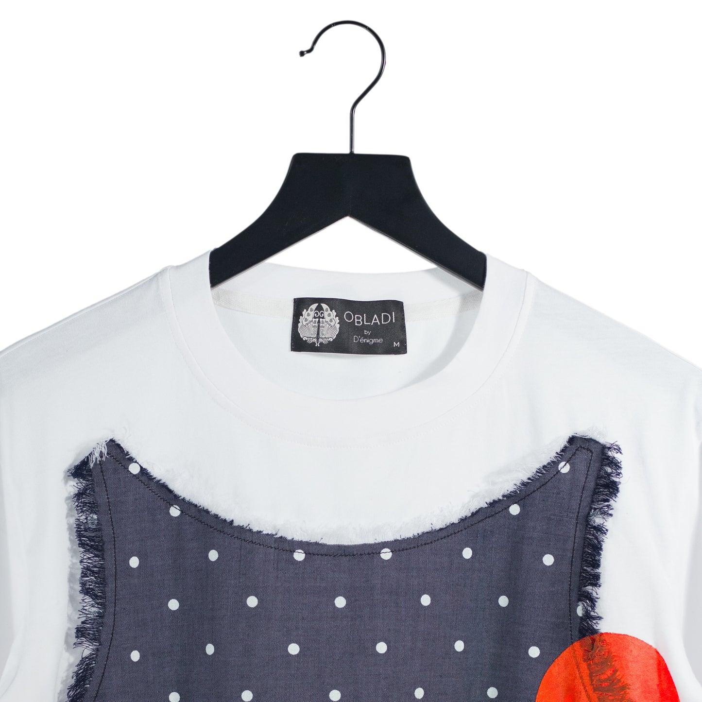 Printed Dots Patchwork T-shirts