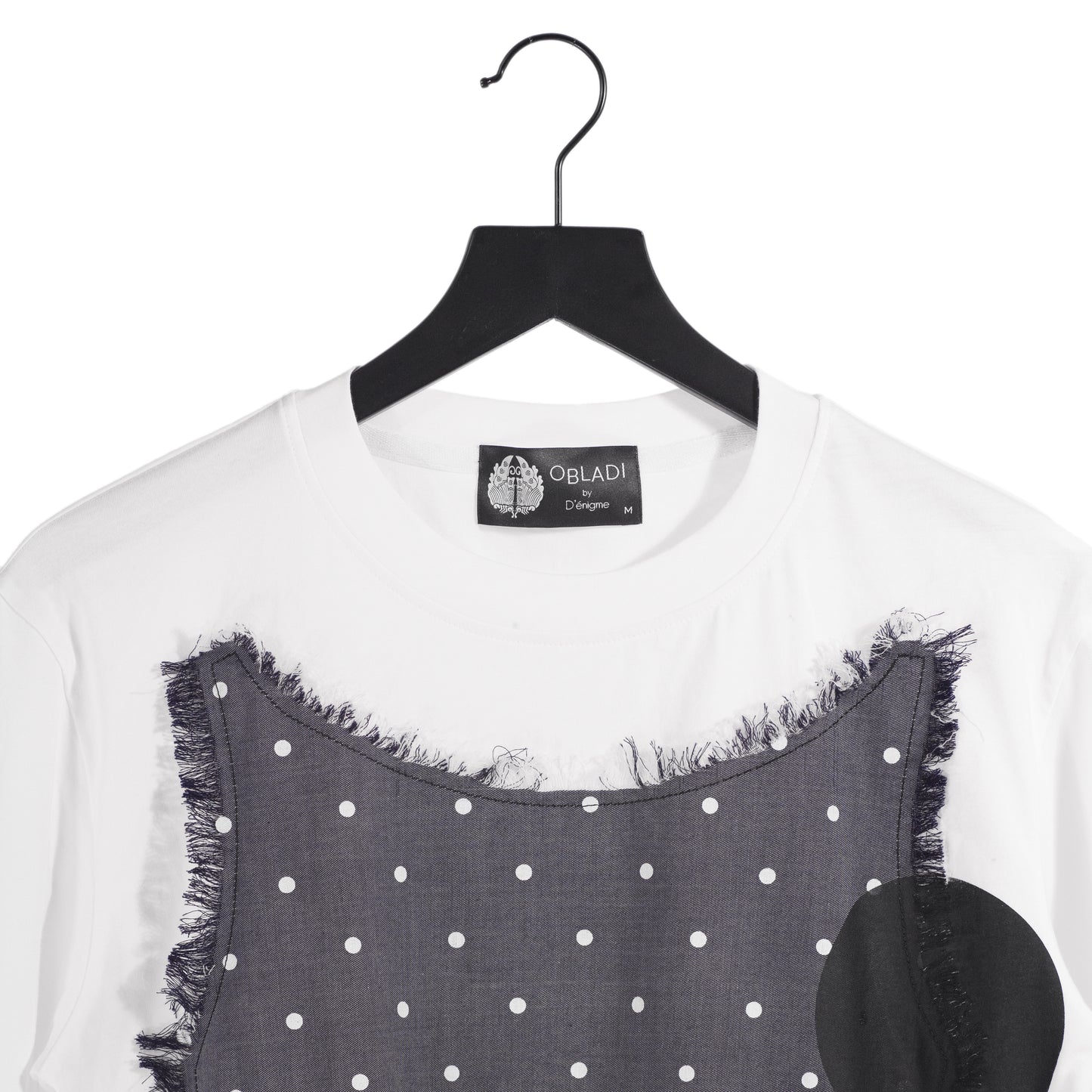 Printed Dots Patchwork T-shirts