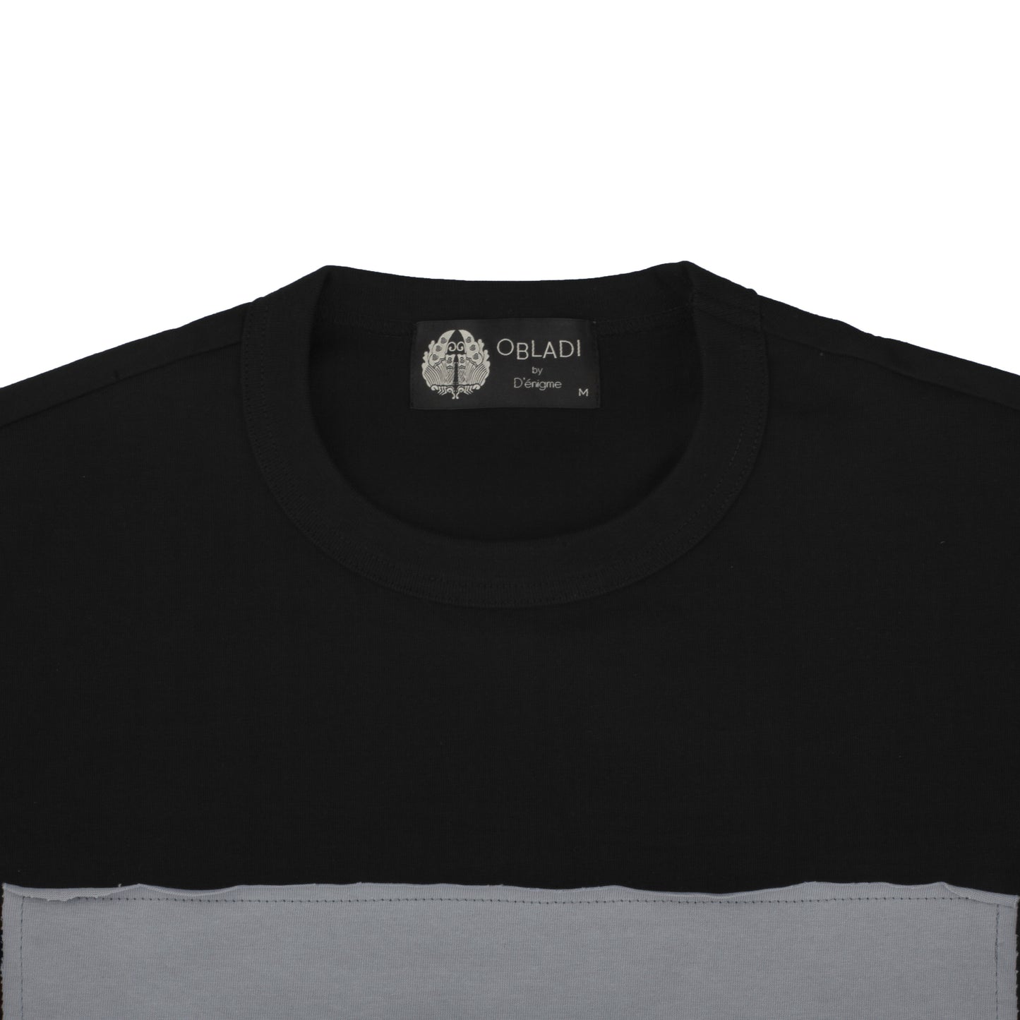 Three Stripes Patchworks T-Shirt