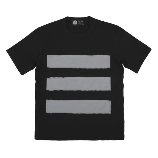 Three Stripes Patchworks T-Shirt