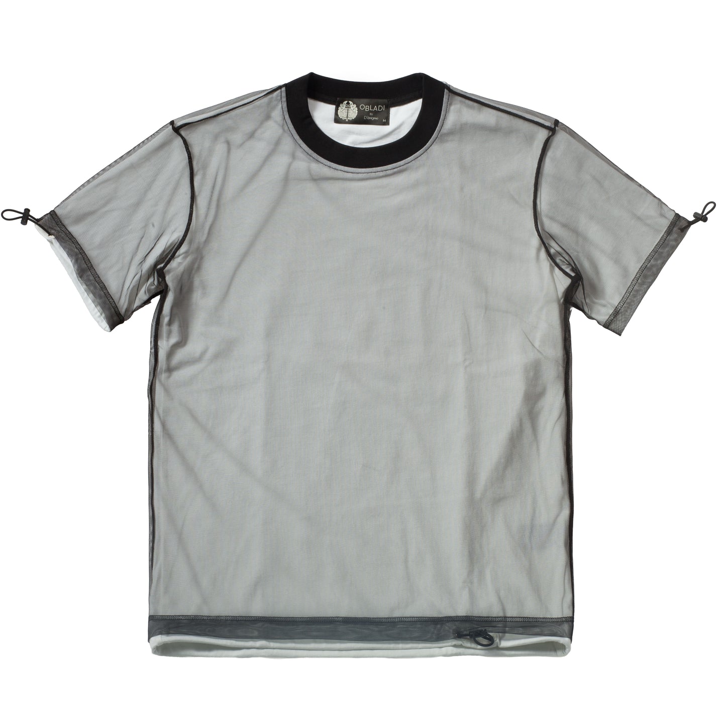 Two Layers Mesh T-Shirt