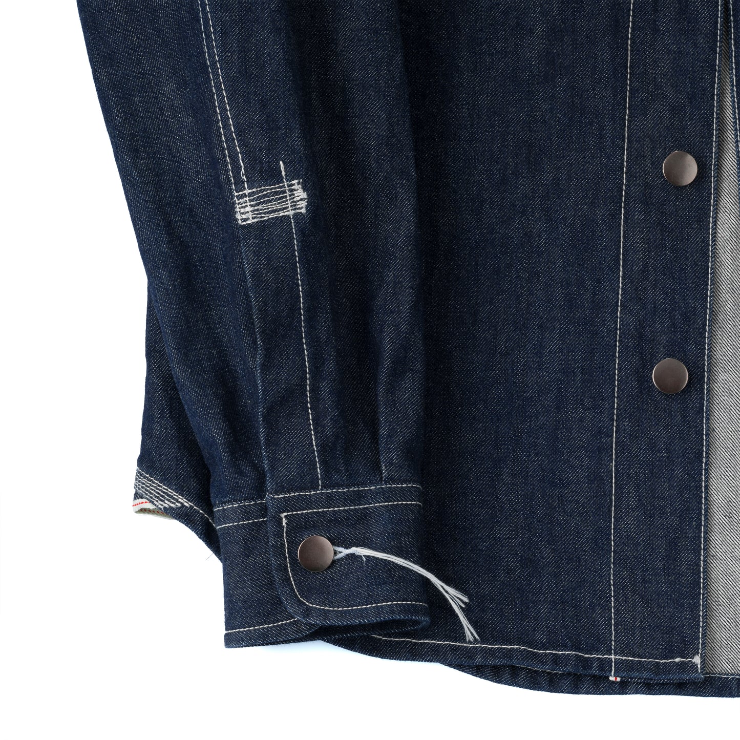 Áo khoác denim Selvedge