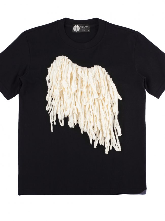 Cotton tapes t-shirt