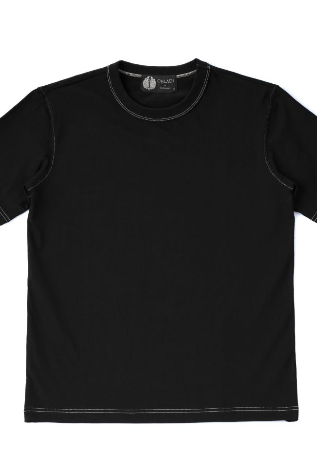 Contrast stitch t-Shirt