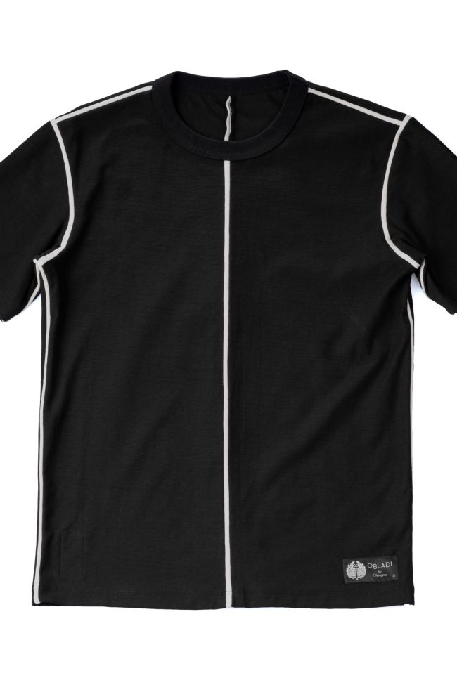 Short sleeves reversible t-shirt