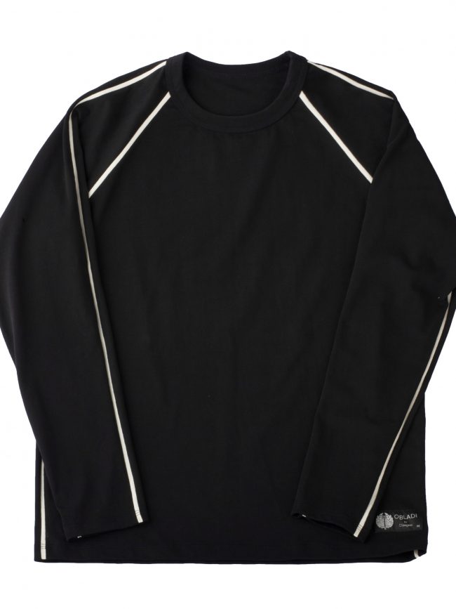 Long sleeves reversible t-shirt