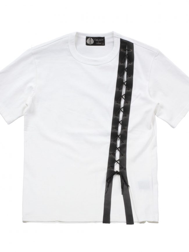 Lace up t-shirt