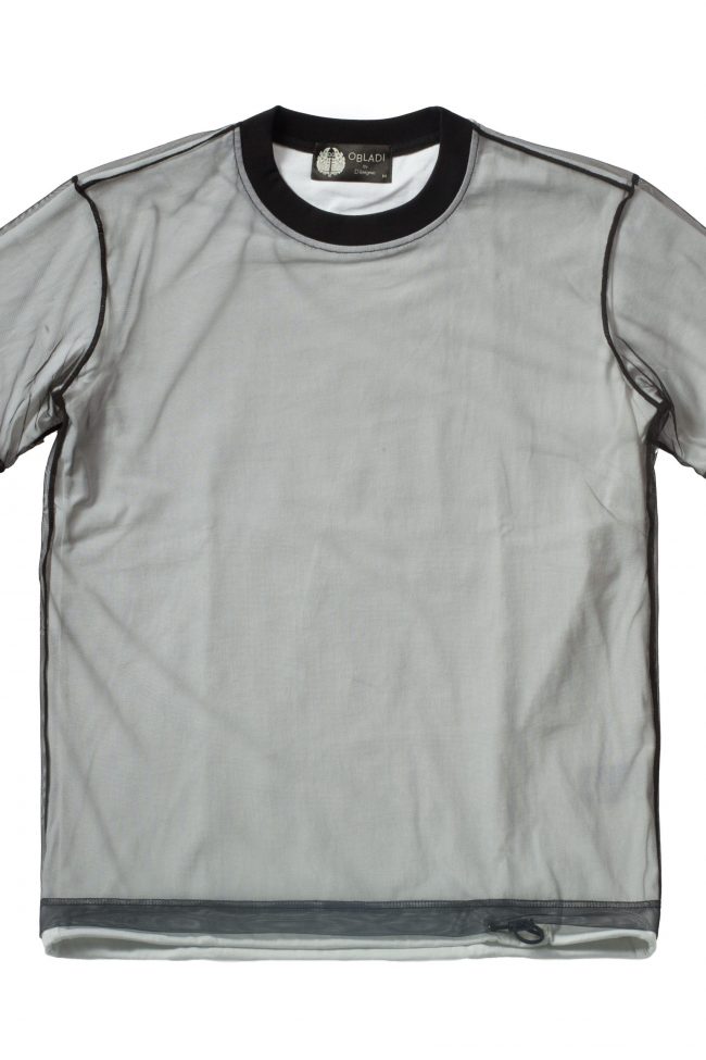 Two layers mesh t-Shirt