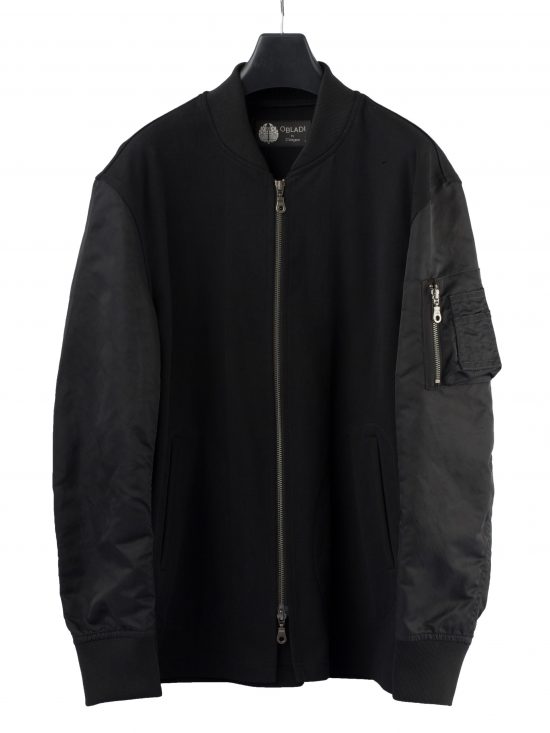 MA-1 sleeves cardigan