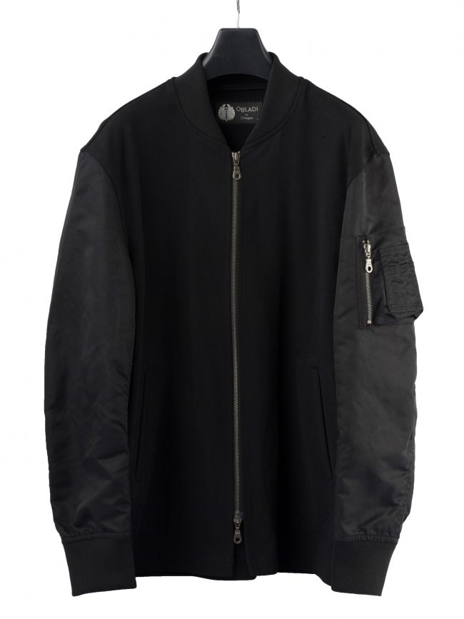 MA-1 sleeves cardigan
