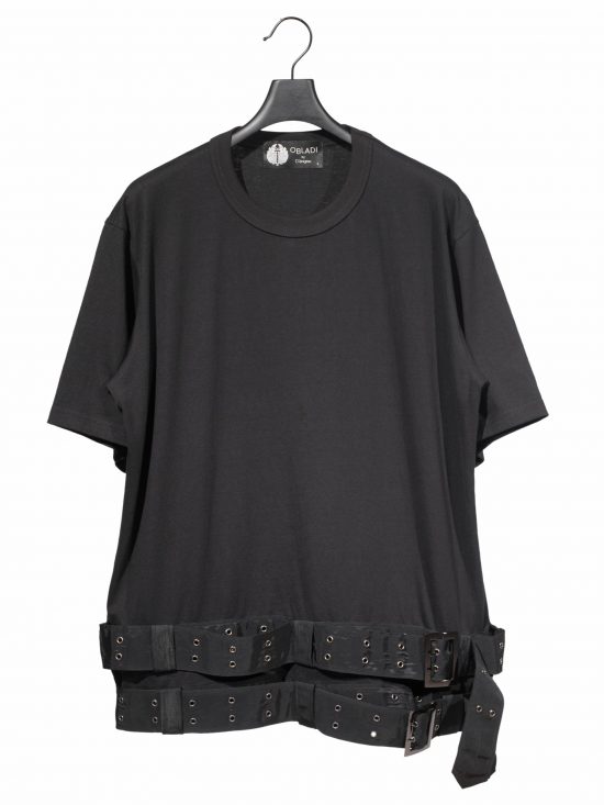 Double belts t-shirt