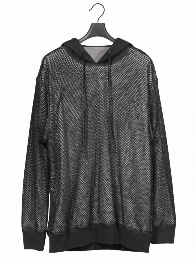 Big Holes Mesh Hoodie