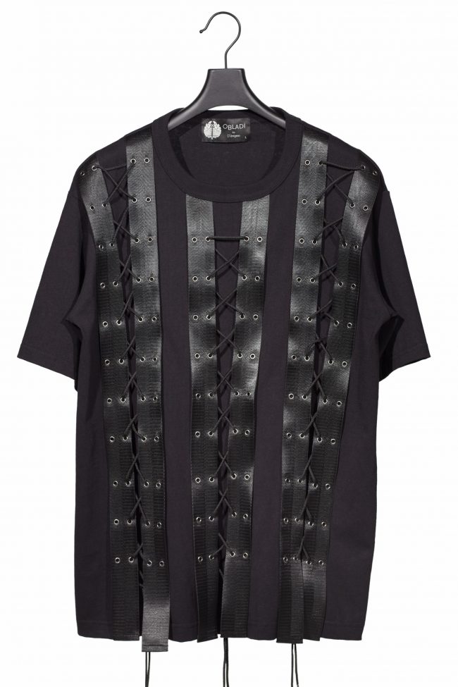 Tripple eyelets straps t-shirt