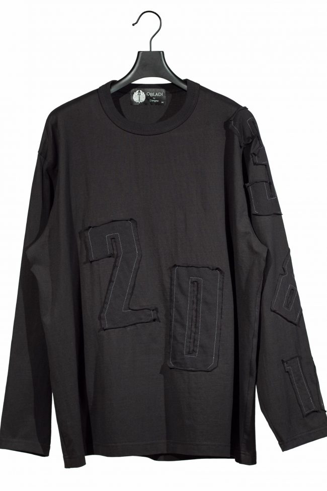 Numbers long sleeves t-shirt